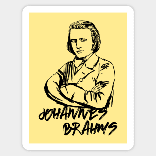 Johannes Brahms Sticker